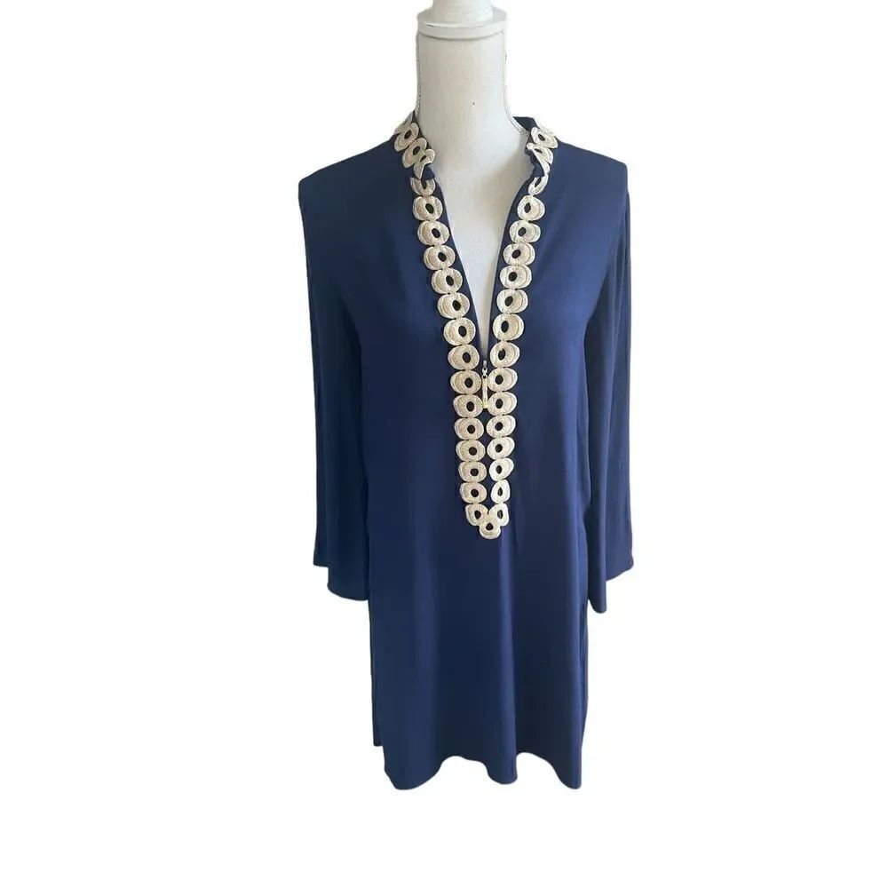 Lily Pulitzer Women’s Grace Lynn Stretch Dress Blue Size 2